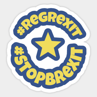 Regrexit, Stop Brexit Sticker